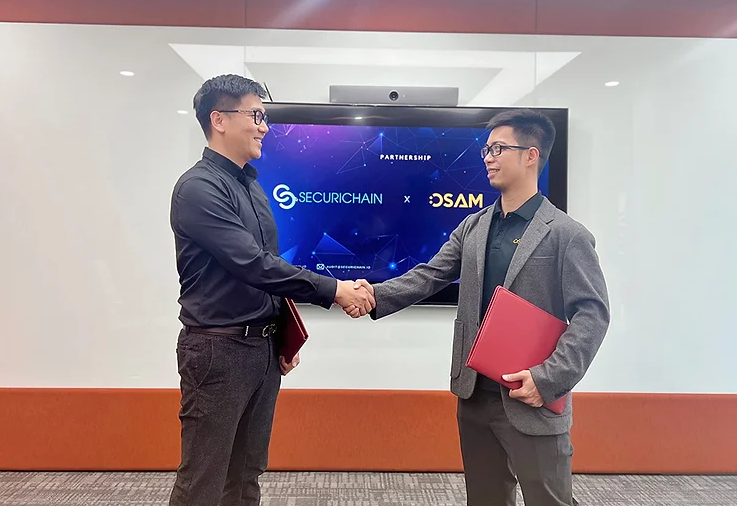 OSAM thông báo hợp tác với SecuriChain: Hành trình số hóa an toàn cho các doanh nghiệp blockchain