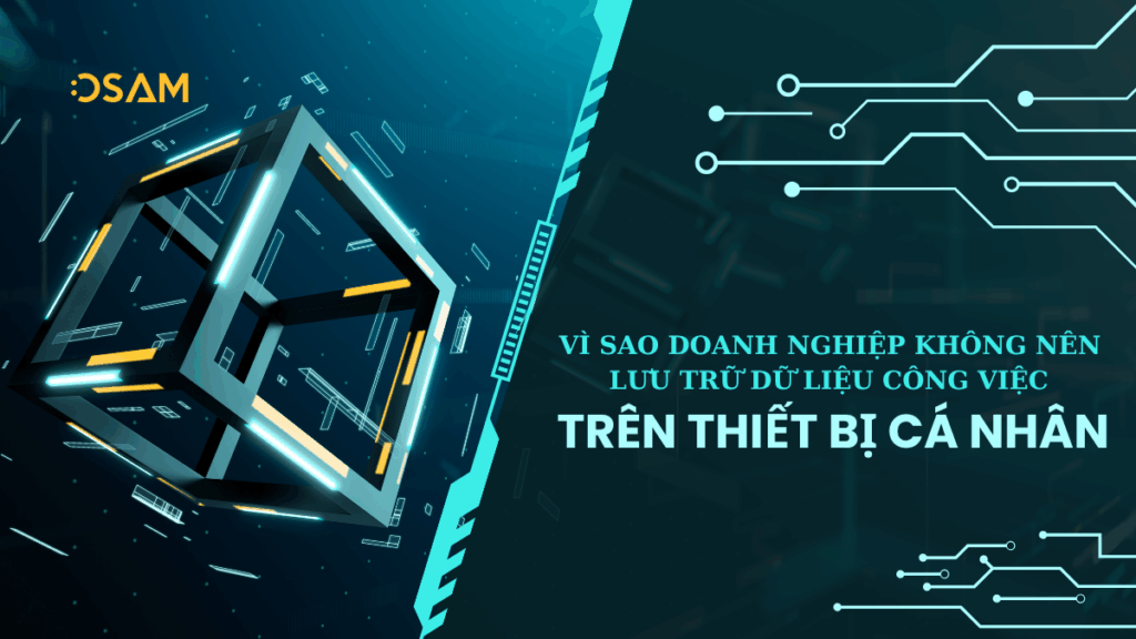3 sai lầm khi lưu trữ dữ liệu
