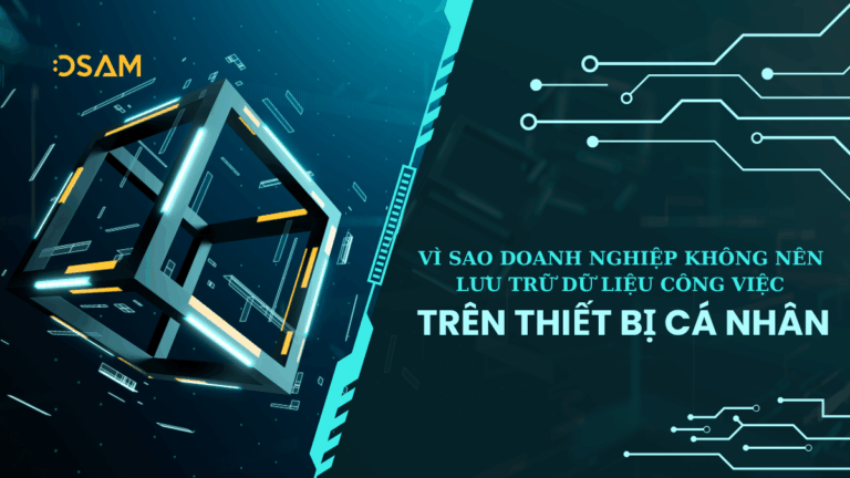 3 sai lầm khi lưu trữ dữ liệu