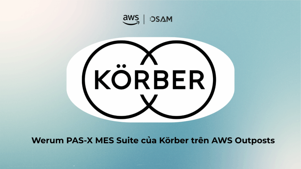 Werum PAS-X MES Suite của Körber trên AWS Outposts