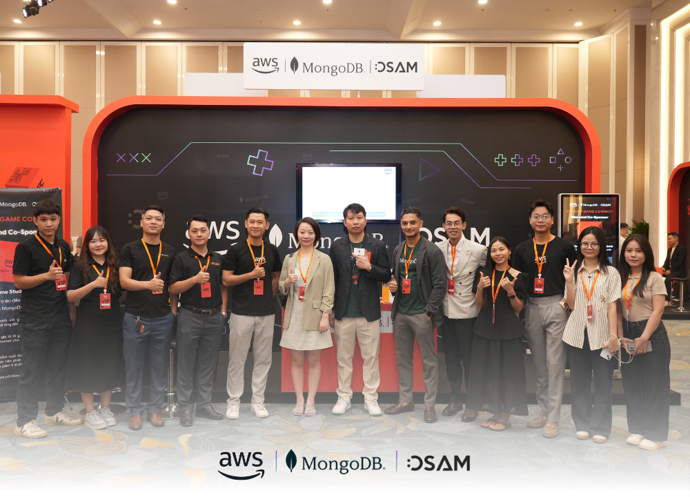 VIETNAM GAME CONNECT 2025 – HÀNH TRÌNH ĐÁNG NHỚ CÙNG AWS – MongoDB – OSAM