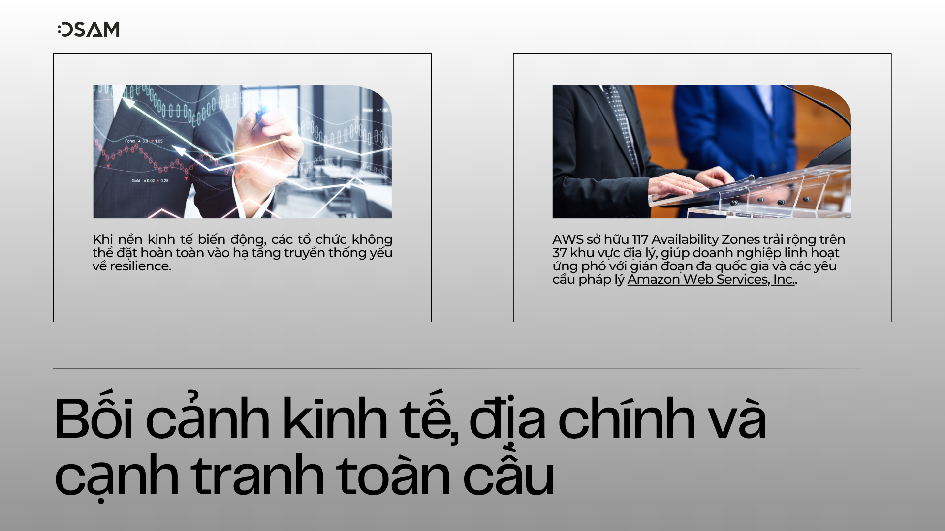 Bối cảnh kinh tế và chính trị toàn cầu