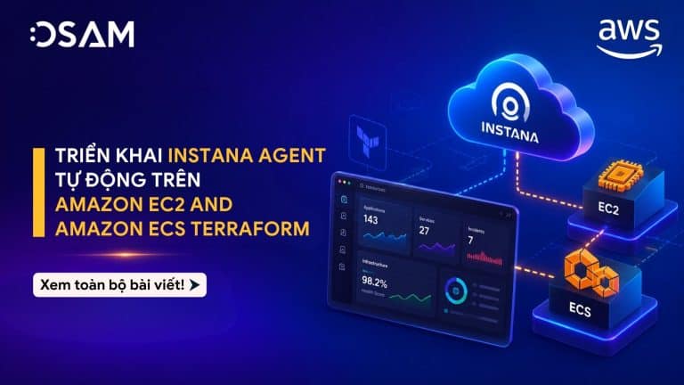 Triển khai Instana Agent tự động trên Amazon EC2 and Amazon ECS Terraform